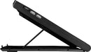 Cooler Para Notebook Warrior Power Gamer Led Verde Luminoso - Ac267