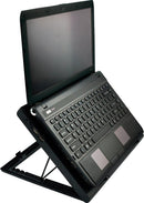 Cooler Para Notebook Warrior Power Gamer Led Verde Luminoso - Ac267