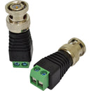 Adaptador Plug Bnc X Borne Kre C/ 10  Gigasat