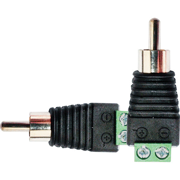 Adaptador Plug Rca Macho X Borne Kre Pct C/100 Gigasat