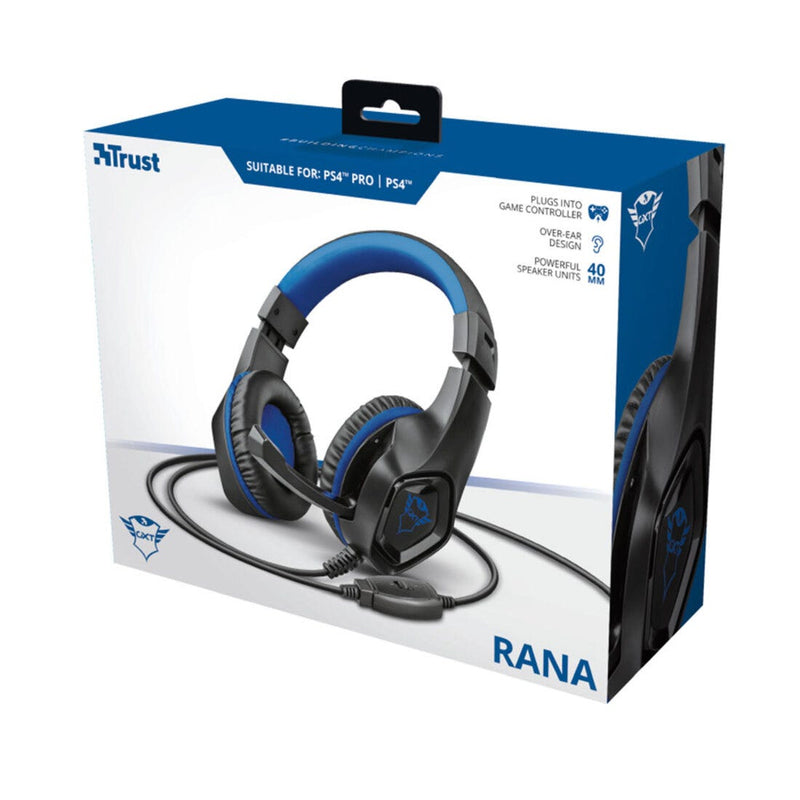 Headset Gamer Trust GXT 404 Rana Blue 23309i