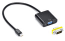 Cabo Adaptador/conversor Mini Displayport Macho Para Vga Fêmea Com Adaptador Para Macho