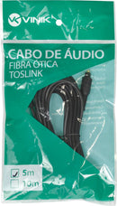 CABO ÓPTICO DE ÁUDIO TOSLINK 5 METROS ATC-5