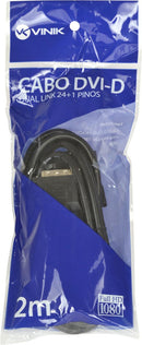 CABO DVI-D 24+1 PINOS DUAL LINK 2 METROS DVI/2
