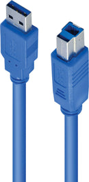 Cabo Usb Para Impressora 3.0 Usb A X Usb B 2m - U3ambm-2