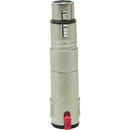 Adaptador Xlr 3 Pin Femea X P10 Femea Stereo Nickel Pct C/10 Loud