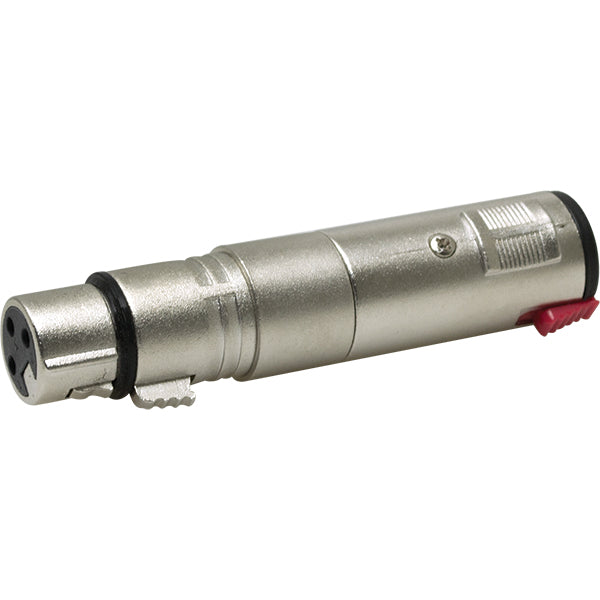 Adaptador Xlr 3 Pin Femea X P10 Femea Stereo Nickel Pct C/10 Loud