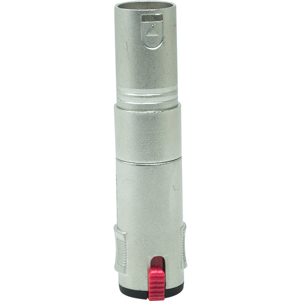 Adaptador Xlr 3 Pin Macho X P10 Femea Stereo Com Trava Nicke Pct C/10 Loud