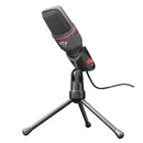 Microfone Gamer Trust GXT 212 Tripé Ajustável Red 23791i