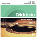 Encord. Violao Aco Ez920 012 Medio Leve Daddario