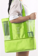 Bolsa de Praia Piquenique Térmica Acampamento Gelo Multi Função