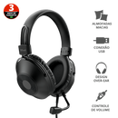 Headset Trust Over-ear USB PC 40mm Ozo 24132i