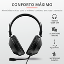 Headset Trust Over-ear USB PC 40mm Ozo 24132i