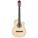 Violao Acustico Classico Nylon Clc-1 Nt C/ Cutaway Natural Waldman