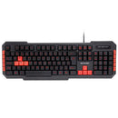 Teclado Multimidia Tc160 Gamer Red Keys Usb Multilaser