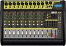 Mesa De Som Amplificada 10 Canais 500w Com Mp3, Entrada Usb , Com Efeitos Vz-100 Ii