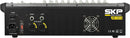 Mesa De Som Amplificada 10 Canais 500w Com Mp3, Entrada Usb , Com Efeitos Vz-100 Ii