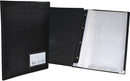 Pasta Catálogo Com Visor 50 Envelopes Reforçada Preta