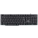 Teclado Gamer Hydra 107 Teclas + 12 Multimídia Com Led 3 Cores Sensacao Tecla Mecanica - Gt1000