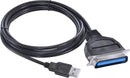 Cabo Para Impressora Usb X Interface Ieee 1284 Paralela 2m U1ieee1284-2