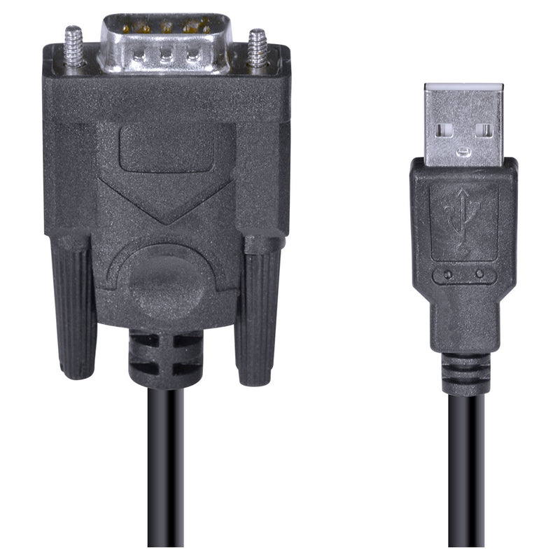 CABO USB 1.1 CONVERTE 1 PORTA USB EM 1 SAÍDA SERIAL DB9 RS232 2 METROS U1DB9-2