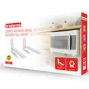 Suporte Para Forno Microondas Com Braço Ajustável Sbr3.8 Branco