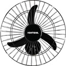 Ventilador Oscilante De Parede 50 Cm New Grade Preto 220v