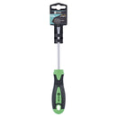 CHAVE DE FENDA 5 X 100MM - 3/16 X 4 POL. EM AÇO CROMO VANADIO  CABO ERGONOMICO