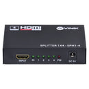 Splitter Hdmi 1 Entradas 4 Saídas Sph1-4