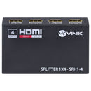 Splitter Hdmi 1 Entradas 4 Saídas Sph1-4