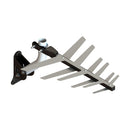 Antena Externa Digital Para Tv 2 Em 1 Hdtv/uhf Dtv-1500 Com Mastro E Cabo 10 Metros