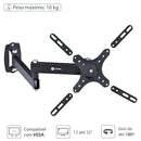Suporte Para Tv E Monitor Led 12" A 32" De Parede - St-140b