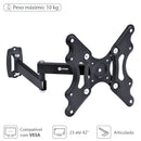 Suporte Para Tv Led E Monitor 23" A 42" Vesa 200 X 200 - St140d