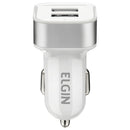 CARREGADOR VEICULAR AUTOMOTIVO 12V COM 2 SAÍDAS USB 5V 2.1A