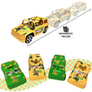 4 Carrinhos Jeep Camuflados A Fricçao Barato Carro Brinquedo