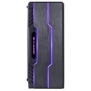 GABINETE GAMER TRON COM LATERAL ACRÍLICA PRETO FITA DE LED FRONTAL 7 CORES E COVER DE FONTE