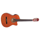 Violao Flat Eletroacustico Nylon Nf-14 Ceq Natural Giannini