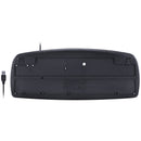 TECLADO MULTIMIDIA USB DYNAMIC 107 TECLAS + 20 TECLAS MULTIMIDIA ABNT2 RESISTENTE À ÁGUA 1.8M PRETO - DT140