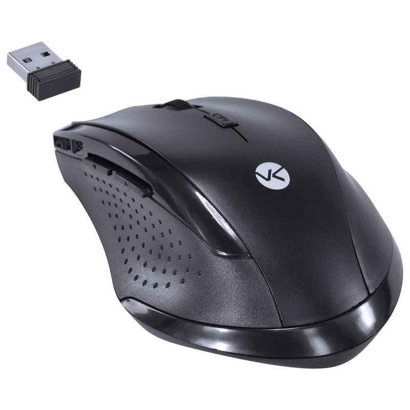 Mouse Sem Fio 2.4 Ghz 1200 Dpi Dynamic Ergo Preto Usb - Dm110