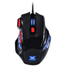 Mouse Gamer Vx Gaming Black Widow 2400 Dpi Ajustavel E 06 Botoes Preto Com Vermelho Usb - Gm102
