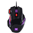Mouse Gamer Vx Gaming Black Widow 2400 Dpi Ajustavel E 06 Botoes Preto Com Vermelho Usb - Gm102