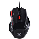 Mouse Gamer Vx Gaming Black Widow 2400 Dpi Ajustavel E 06 Botoes Preto Com Vermelho Usb - Gm102