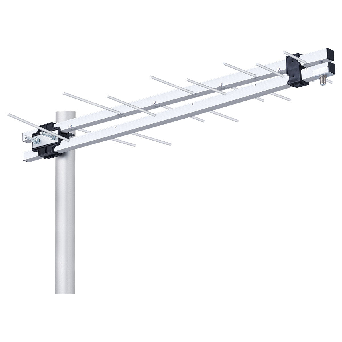 Antena Externa Log Periódica Uhf Hdtv 8 Elementos Pop 11dbi Lu-8p