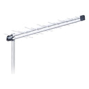 Antena Externa Log Periódica Uhf Hdtv 14 Elementos Pop 14dbi Lu-14p