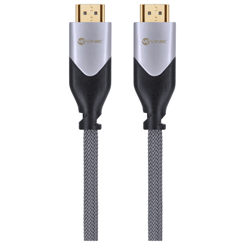 CABO HDMI 2.0 4K ULTRA HD 3D CONEXÃO ETHERNET BLINDADO EM NYLON 2 METROS - H20B-2