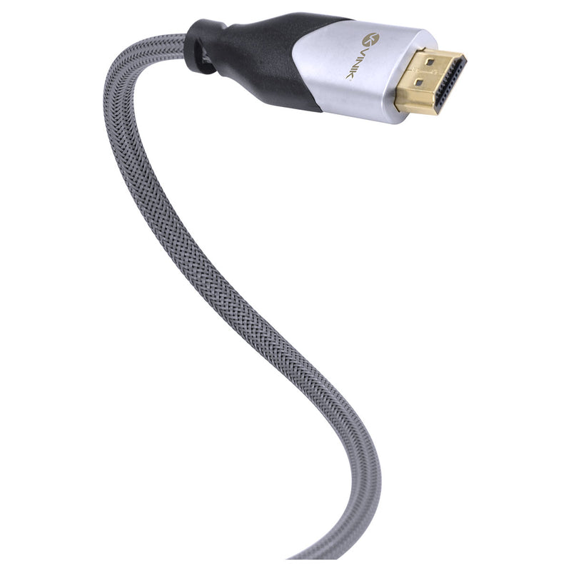 CABO HDMI 2.0 4K ULTRA HD 3D CONEXÃO ETHERNET BLINDADO EM NYLON 2 METROS - H20B-2