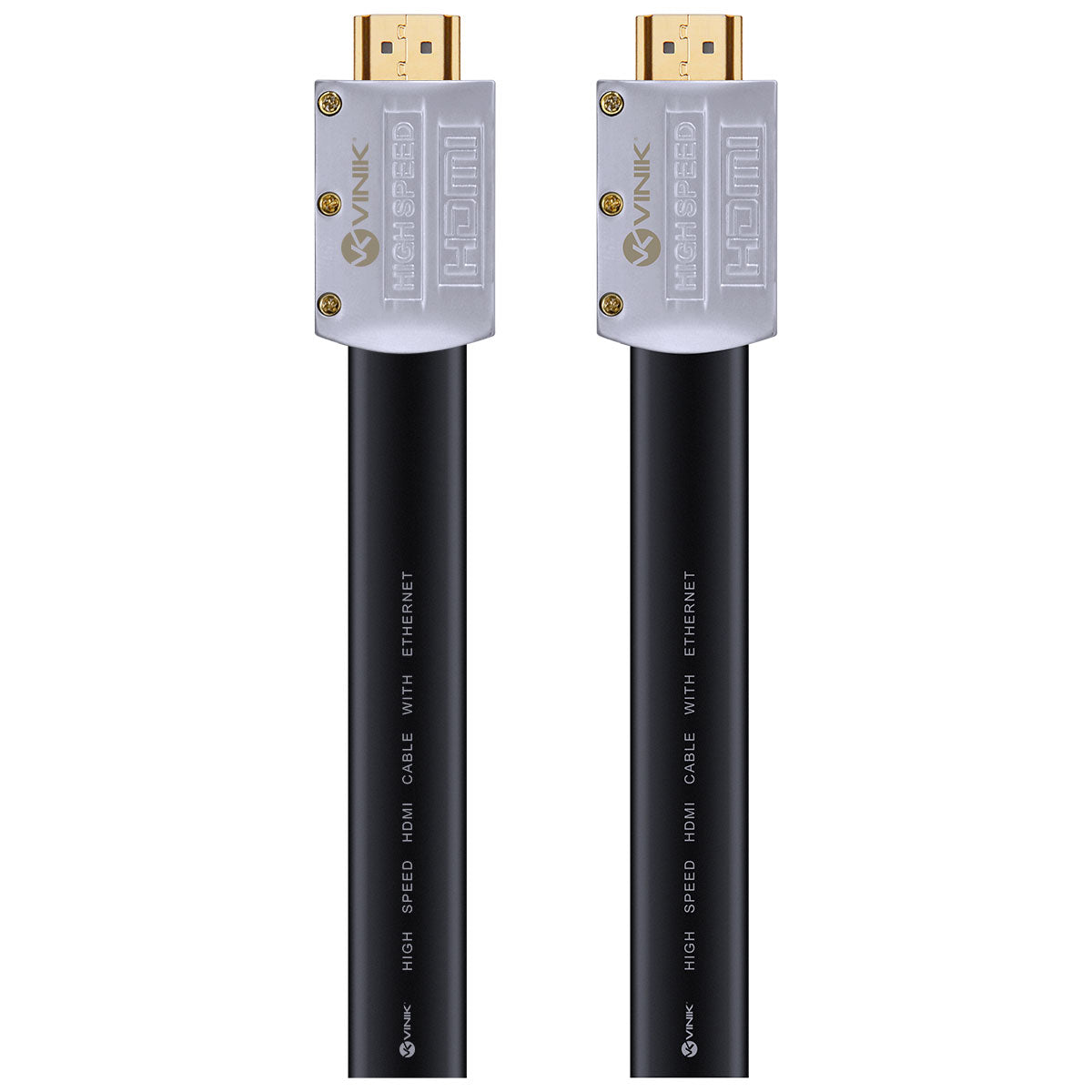 CABO HDMI 2.0 4K ULTRA HD 3D CONEXÃO ETHERNET FLAT COM CONECTOR DESMONTÁVEL 10 METROS - H20FL-10