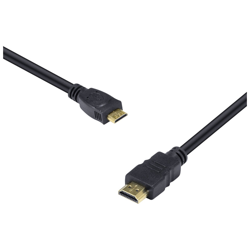 Cabo Hdmi 2.0 Para Mini Hdmi 4k Ultra Hd 3d Conexão Ethernet 2 Metros - H20mm-2