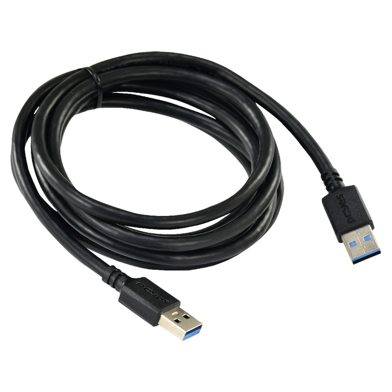 Cabo De Dados Usb A 3.0 Macho Para Usb A 3.0 Macho 28awg Puro Cobre 2 Metros - Puam3-2