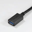 Cabo Extensor Usb A 3.0 Macho Para Usb A 3.0 Fêmea 28awg Puro Cobre  1 Metro - Puamf3-1